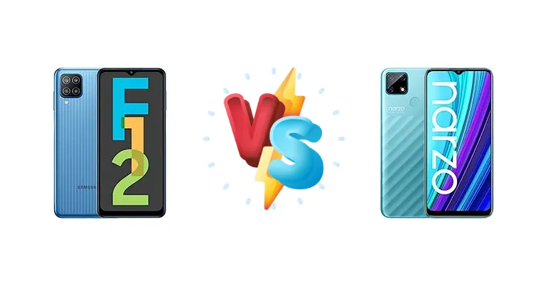 Samsung Galaxy F12 vs Realme Narzo 30A