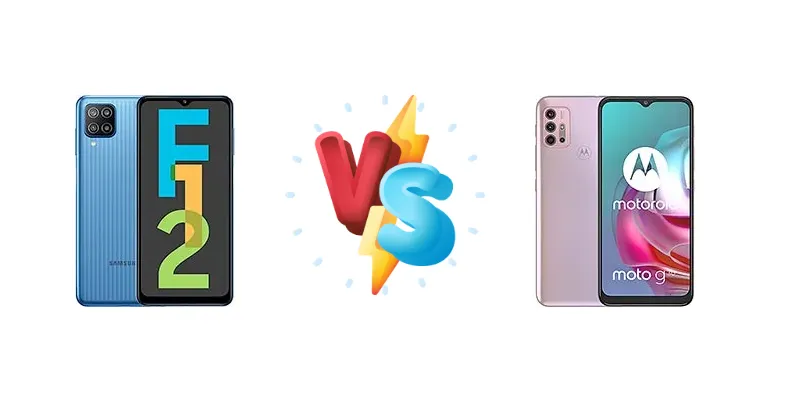 Samsung Galaxy F12 vs Motorola Moto G30