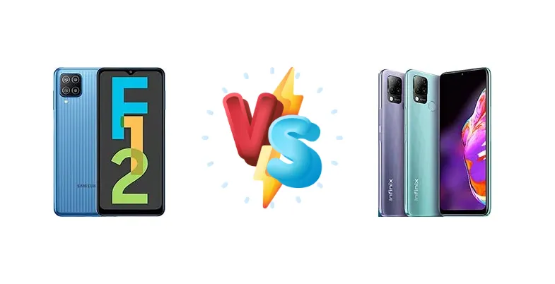 Samsung Galaxy F12 vs Infinix Hot 10s NFC