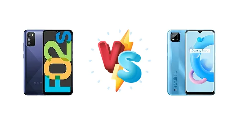 Samsung Galaxy F02s vs Realme C20A