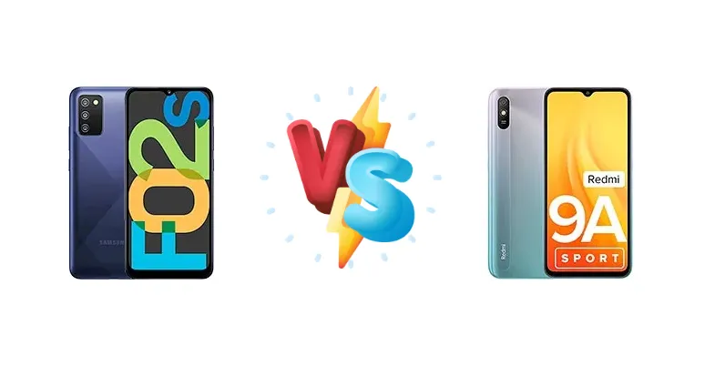 Samsung Galaxy F02s vs Xiaomi Redmi 9A Sport