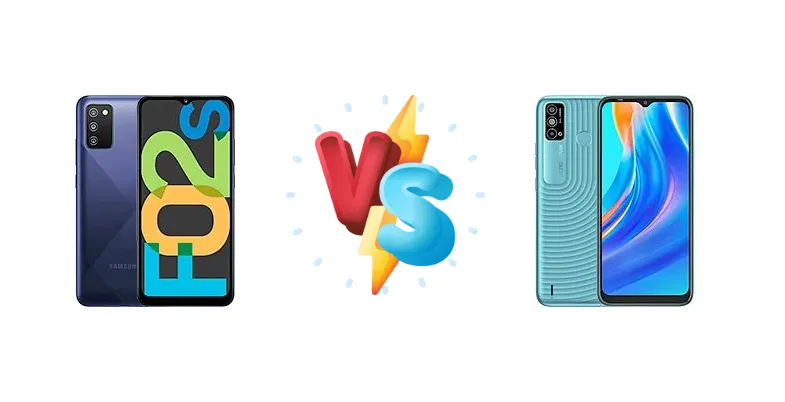 Samsung Galaxy F02s vs Tecno Spark Go 2021