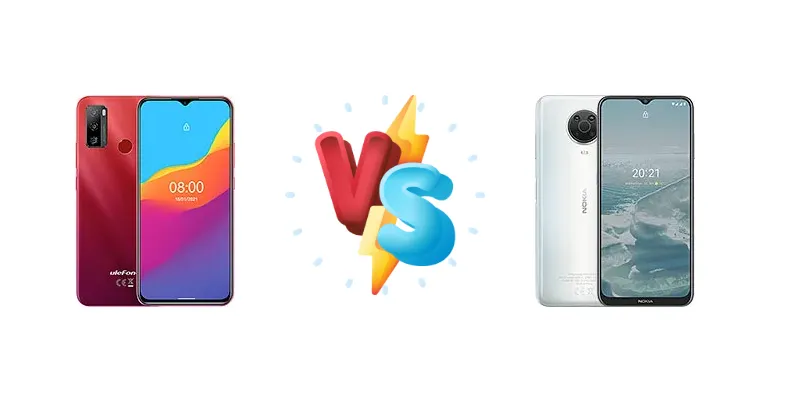 Ulefone Note 10 vs Nokia G20