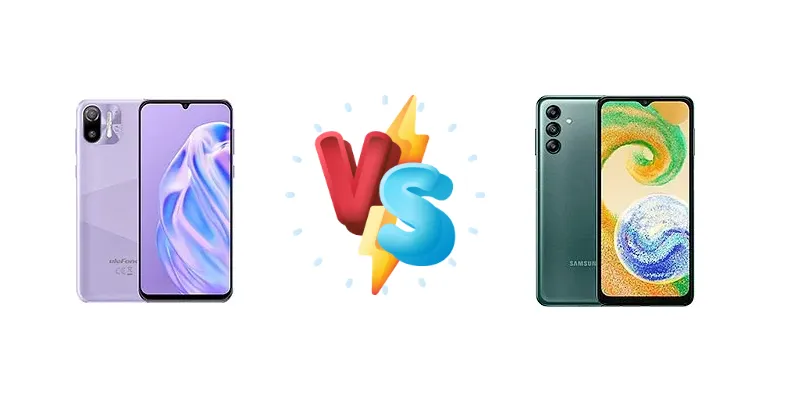 Ulefone Note 6 vs Samsung Galaxy A04s