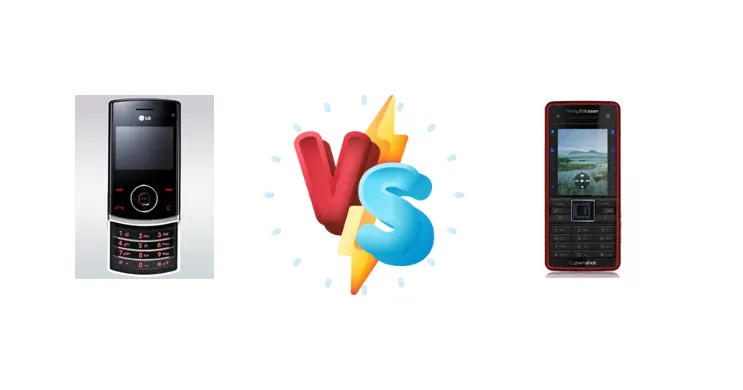 LG KU580 vs Sony Ericsson C902