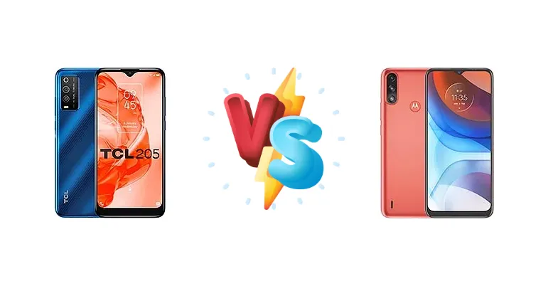Budget Battle: TCL 205 vs Motorola Moto E7 Power - Which Wins?