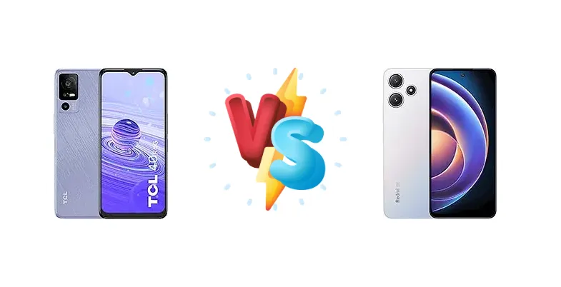 TCL 40R vs Xiaomi Redmi Note 12R