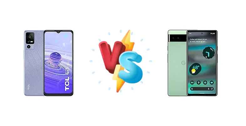 TCL 40R vs Google Pixel 6a