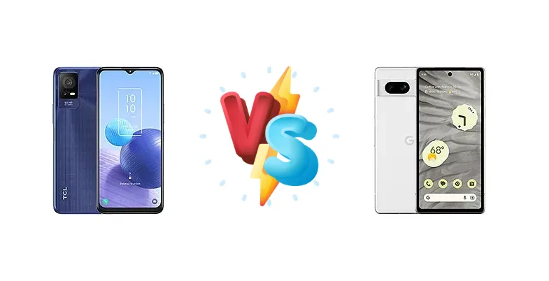 TCL 408 vs Google Pixel 7a