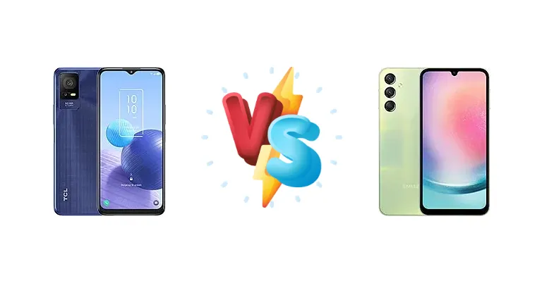 TCL 408 vs Samsung Galaxy A24 4G