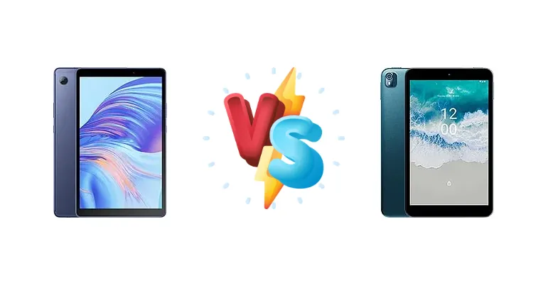 Honor Tablet X7 vs Nokia T10