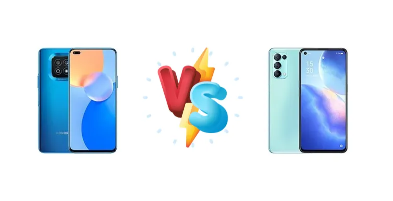 Honor Play5 Youth vs Oppo Reno5 K