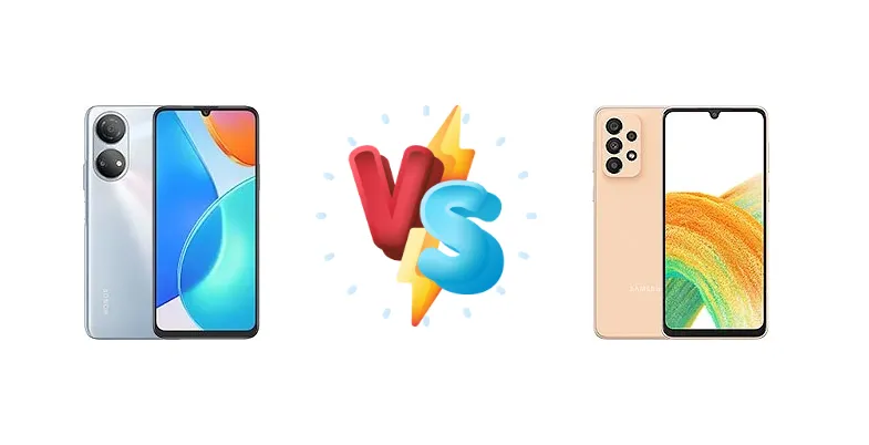 Honor Play 30 Plus vs Samsung Galaxy A33 5G
