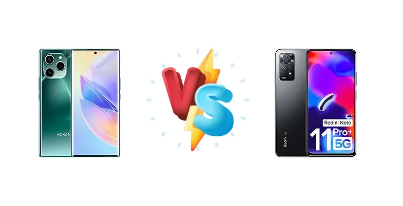 Honor 60 SE vs Xiaomi Redmi Note 11 Pro+ 5G (India)