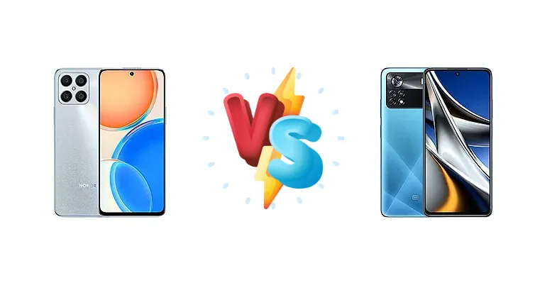 Honor X8 vs Xiaomi Poco X4 Pro 5G