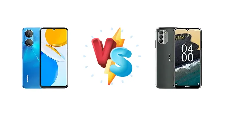 Honor X7 vs Nokia G400