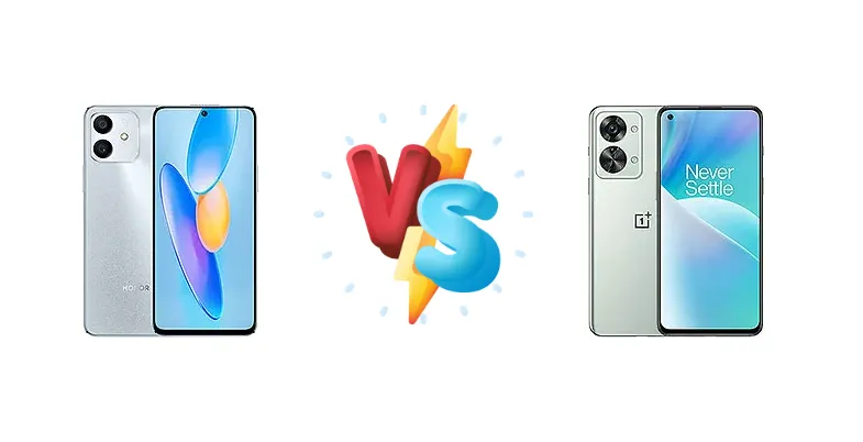 Honor Play6T Pro vs OnePlus Nord 2T