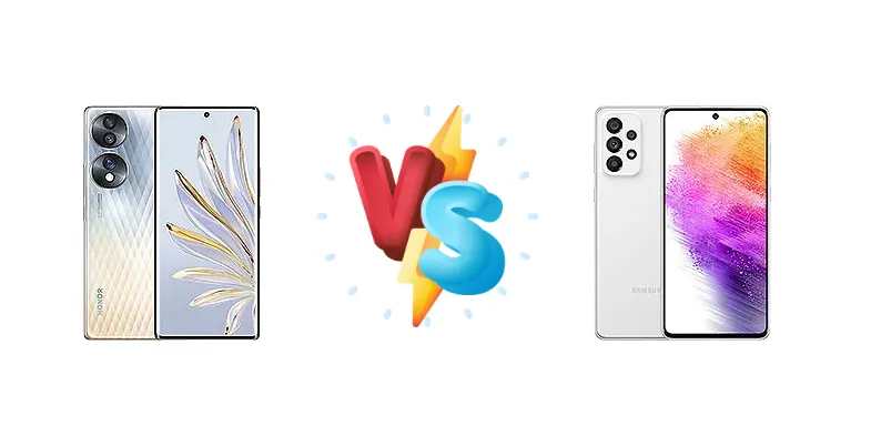Honor 70 vs Samsung Galaxy A73 5G: Speed, Charging, and Display Showdown