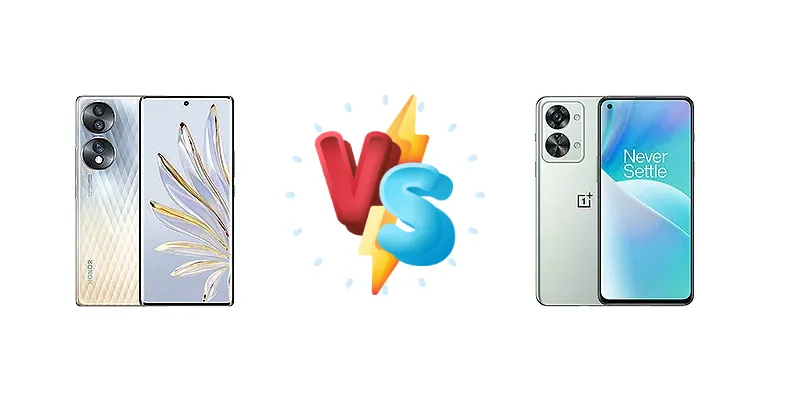 Honor 70 vs OnePlus Nord 2T: Brightness, Speed, and Charging Showdown
