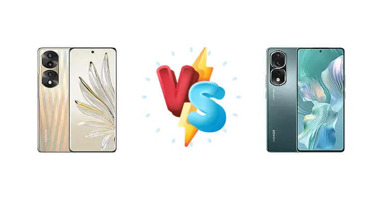 Honor 70 Pro vs Honor 80 Pro Flat