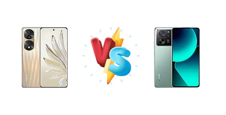Honor 70 Pro vs Xiaomi 13T