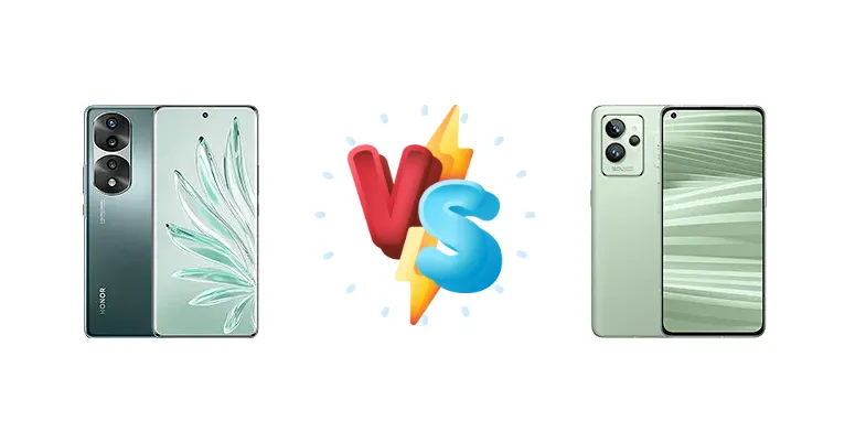 Honor 70 Pro+ vs Realme GT2 Pro