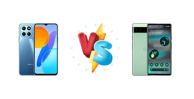 Honor X8 5G vs Google Pixel 6a