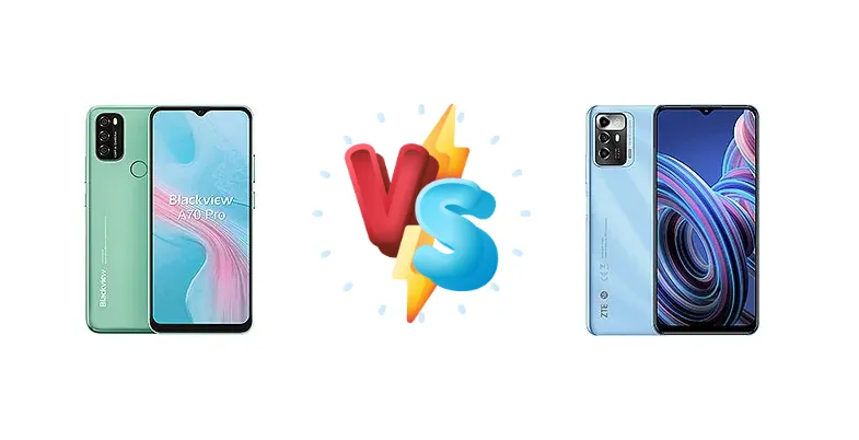 Blackview A70 Pro vs ZTE Blade A72 5G