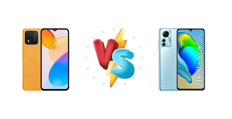 Honor X5 vs ZTE Blade A72s
