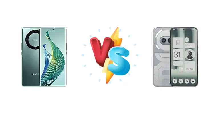Honor Magic5 Lite vs Nothing Phone (2a) Plus