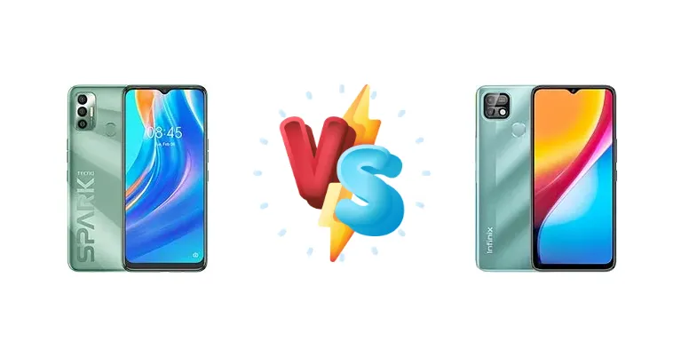 Tecno Spark 7 vs Infinix Smart 5 Pro
