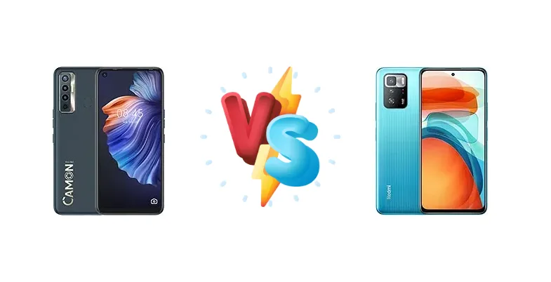 Tecno Camon 17 vs Xiaomi Redmi Note 10 Pro (China)