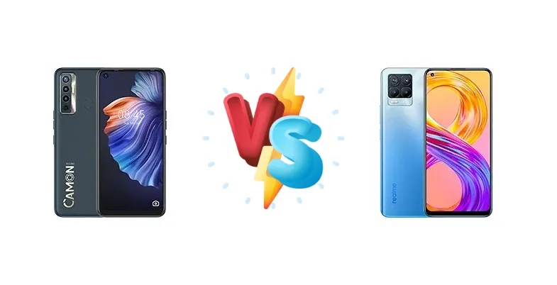 Tecno Camon 17 vs Realme 8 Pro
