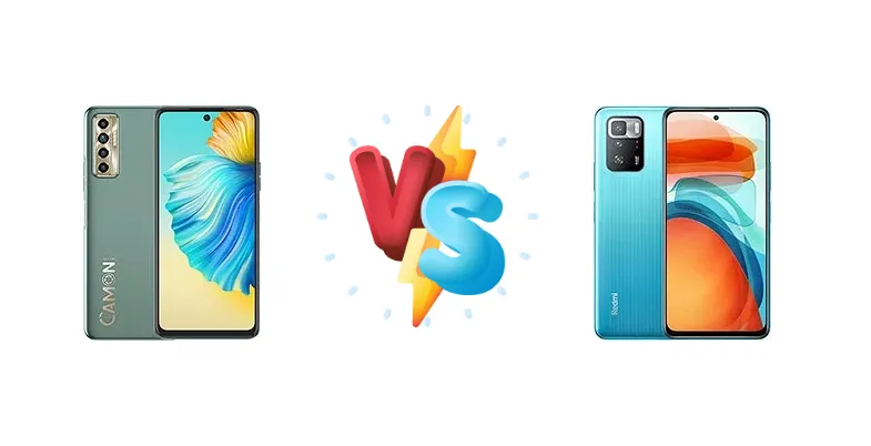 Tecno Camon 17P vs Xiaomi Redmi Note 10 Pro (China)