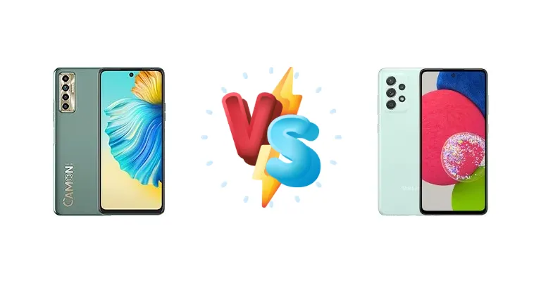 Tecno Camon 17P vs Samsung Galaxy A52s 5G
