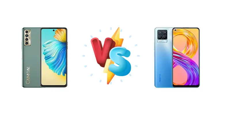 Tecno Camon 17P vs Realme 8 Pro