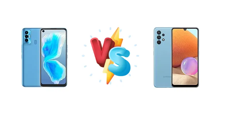 Tecno Camon 18i vs Samsung Galaxy A32
