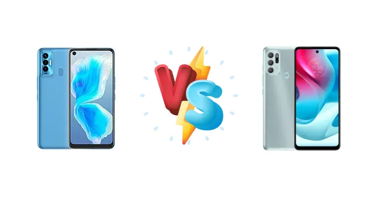 Tecno Camon 18i vs Motorola Moto G60S