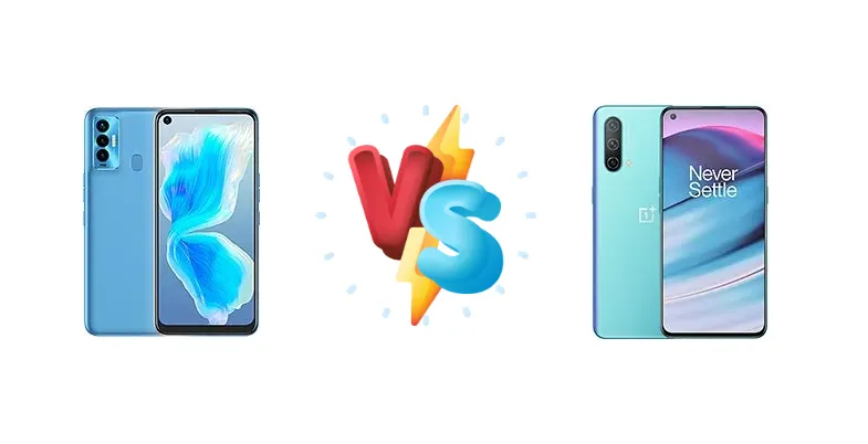 Tecno Camon 18i vs OnePlus Nord CE 5G