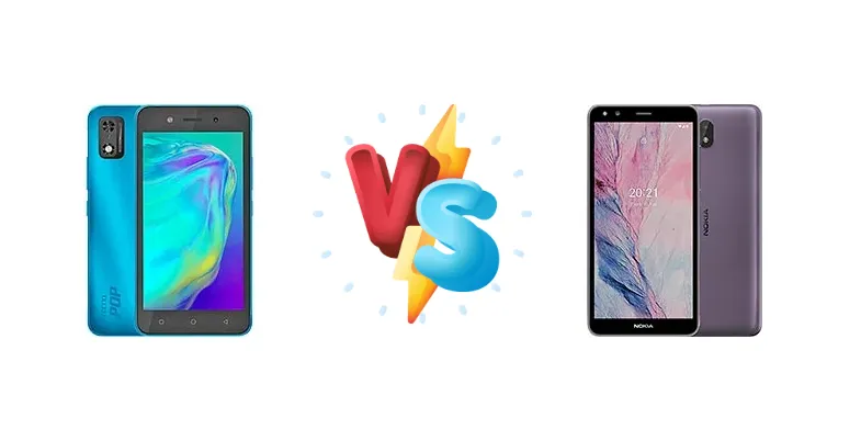 Tecno Pop 5c vs Nokia C01 Plus