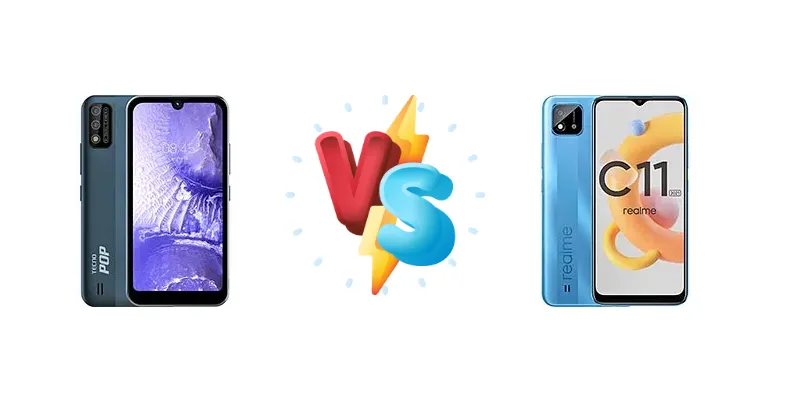 Tecno Pop 5S vs Realme C11 (2021): Budget Smartphone Showdown