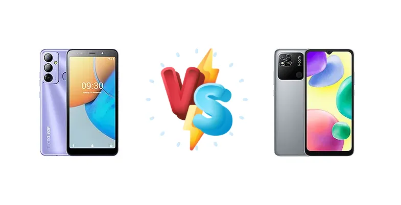 Tecno Pop 6 Go vs Xiaomi Redmi 10A