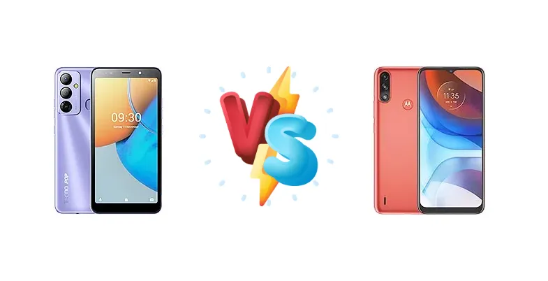 Tecno Pop 6 Go vs Motorola Moto E7 Power