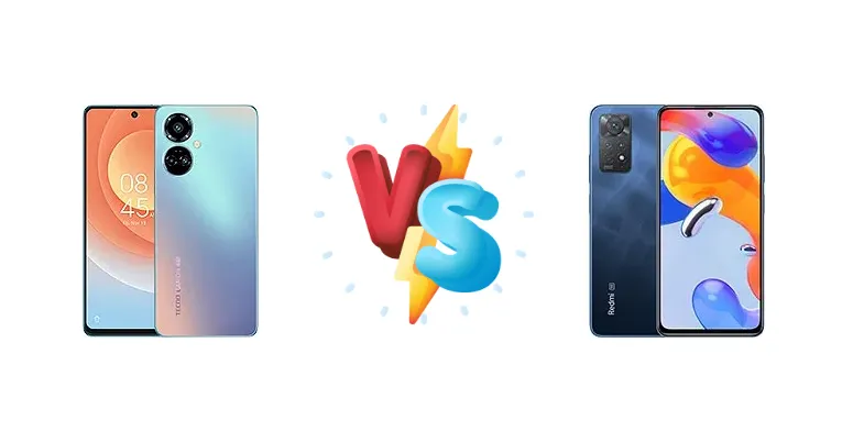Fast Charging vs. Endurance: Tecno Camon 19 Pro vs. Xiaomi Redmi Note 11 Pro 5G