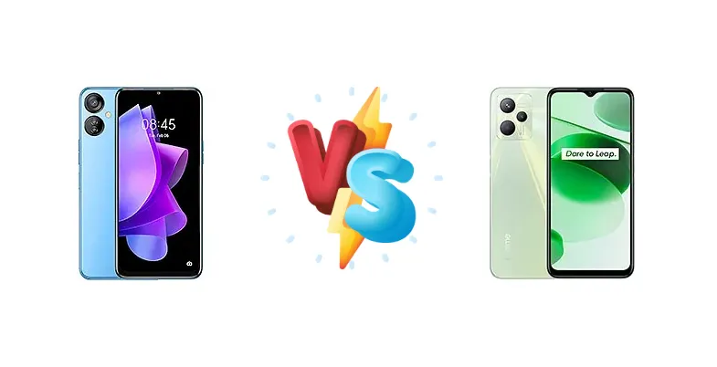 Tecno Spark 9T vs Realme C35