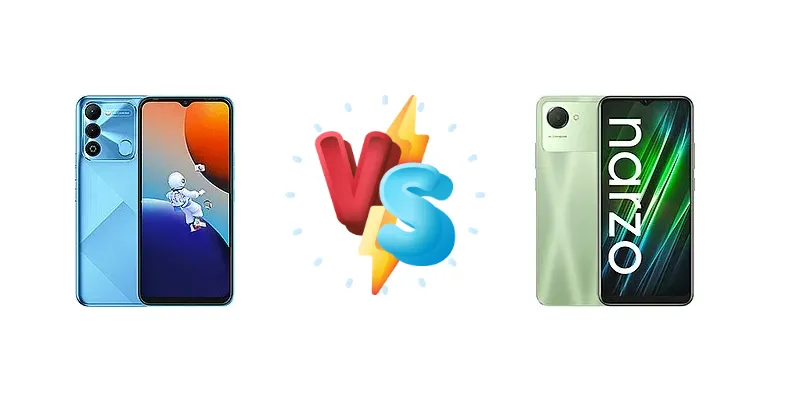 Tecno Spark 9 vs Realme Narzo 50i Prime