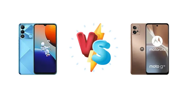 Tecno Spark 9 vs Motorola Moto G32