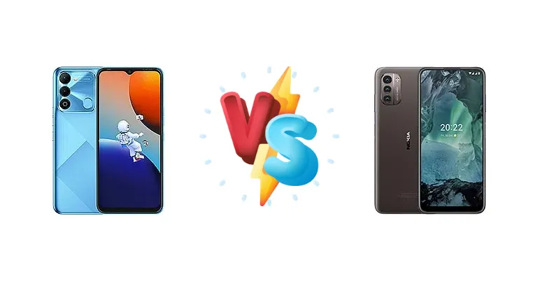 Tecno Spark 9 vs Nokia G21