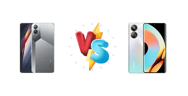 Tecno Pova 4 vs Realme 10 Pro+