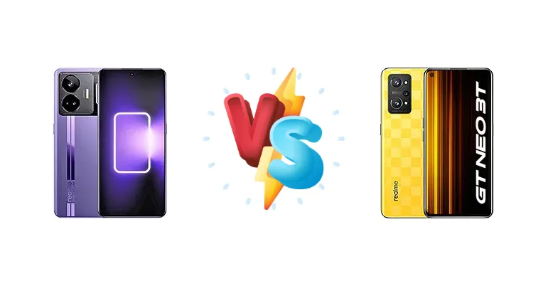 Realme GT Neo 5 240W vs Realme GT Neo 3T